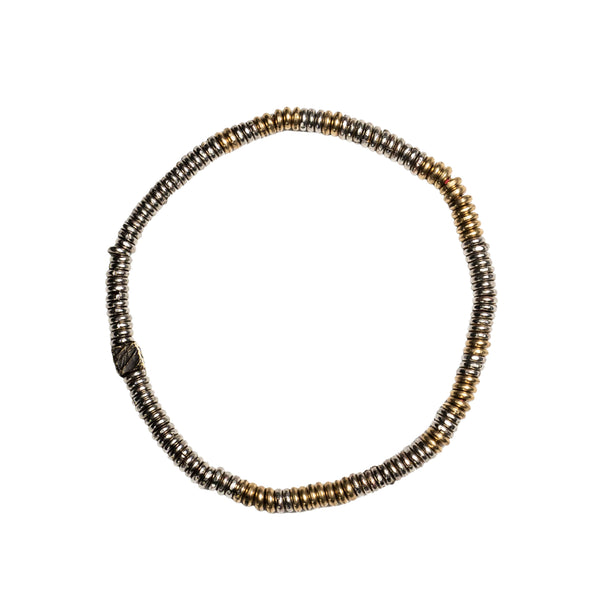Heishi beads bracelet