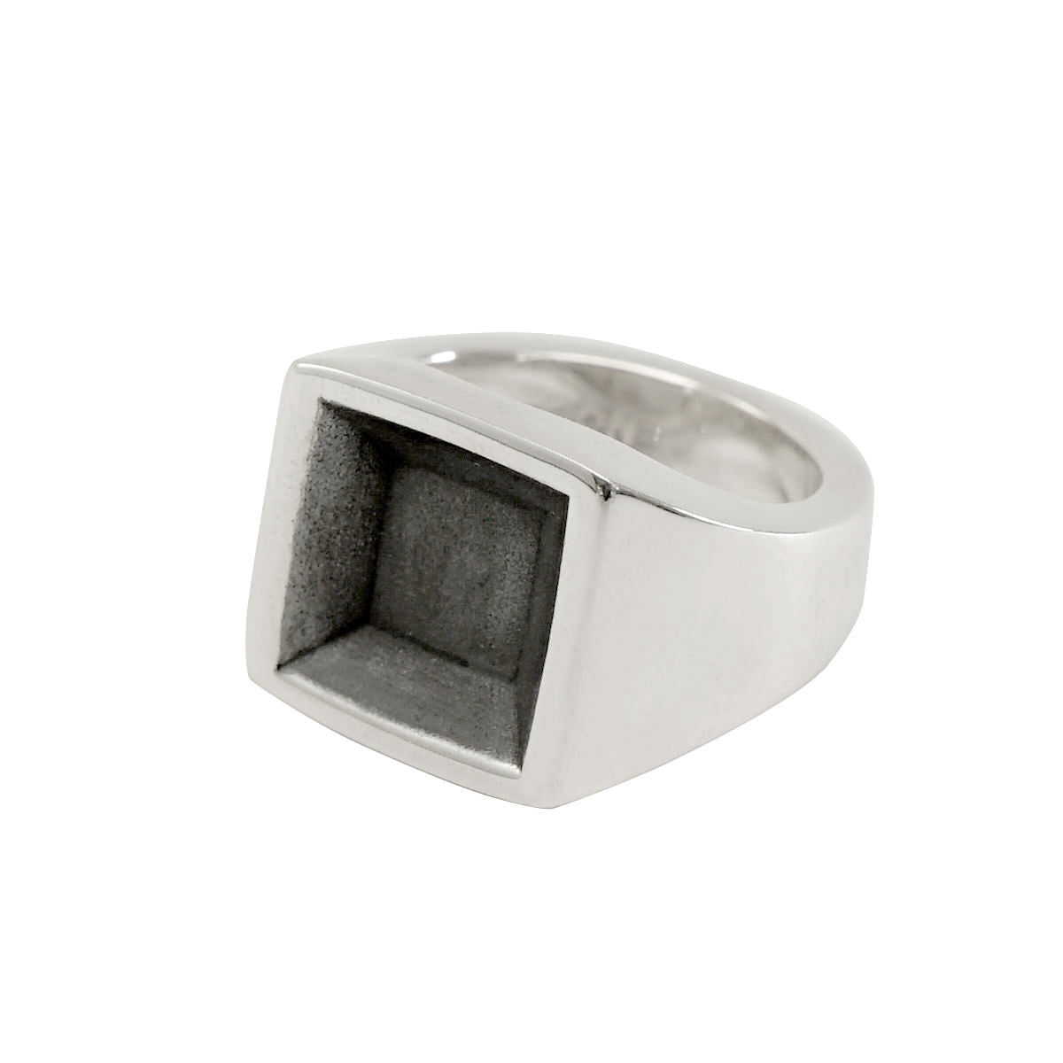 NARRATIVEPLATOON Reverse Signet ring Square small type 13号